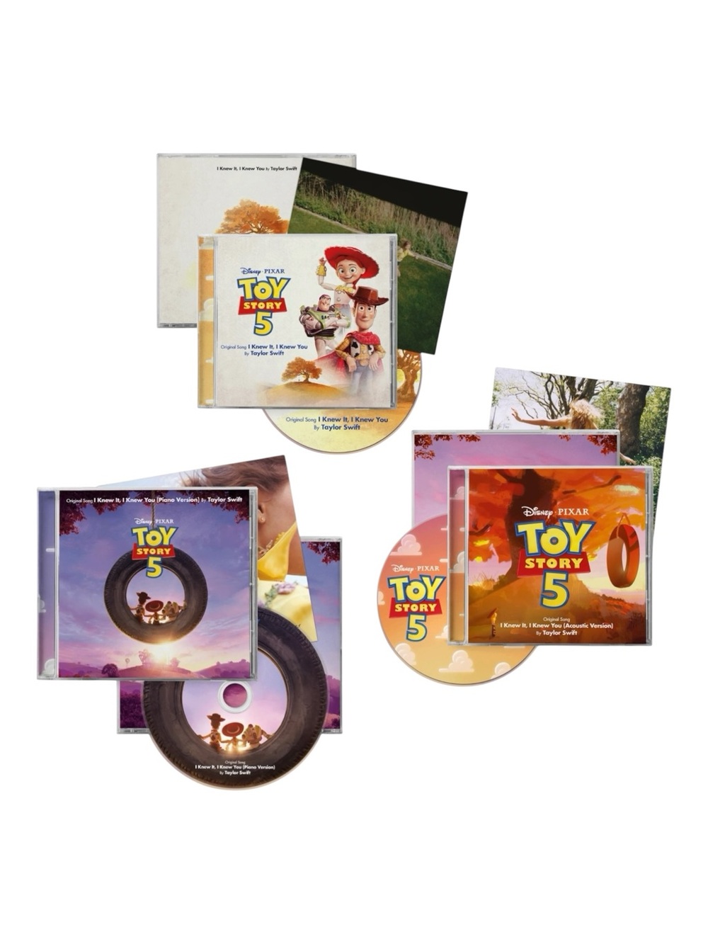Taylor Swift x Toy Story 5 Limited Collector’s CDs Complete Set Of 3